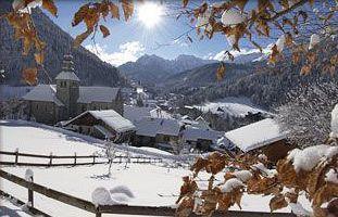 Les Touristes Abondance Exterior foto